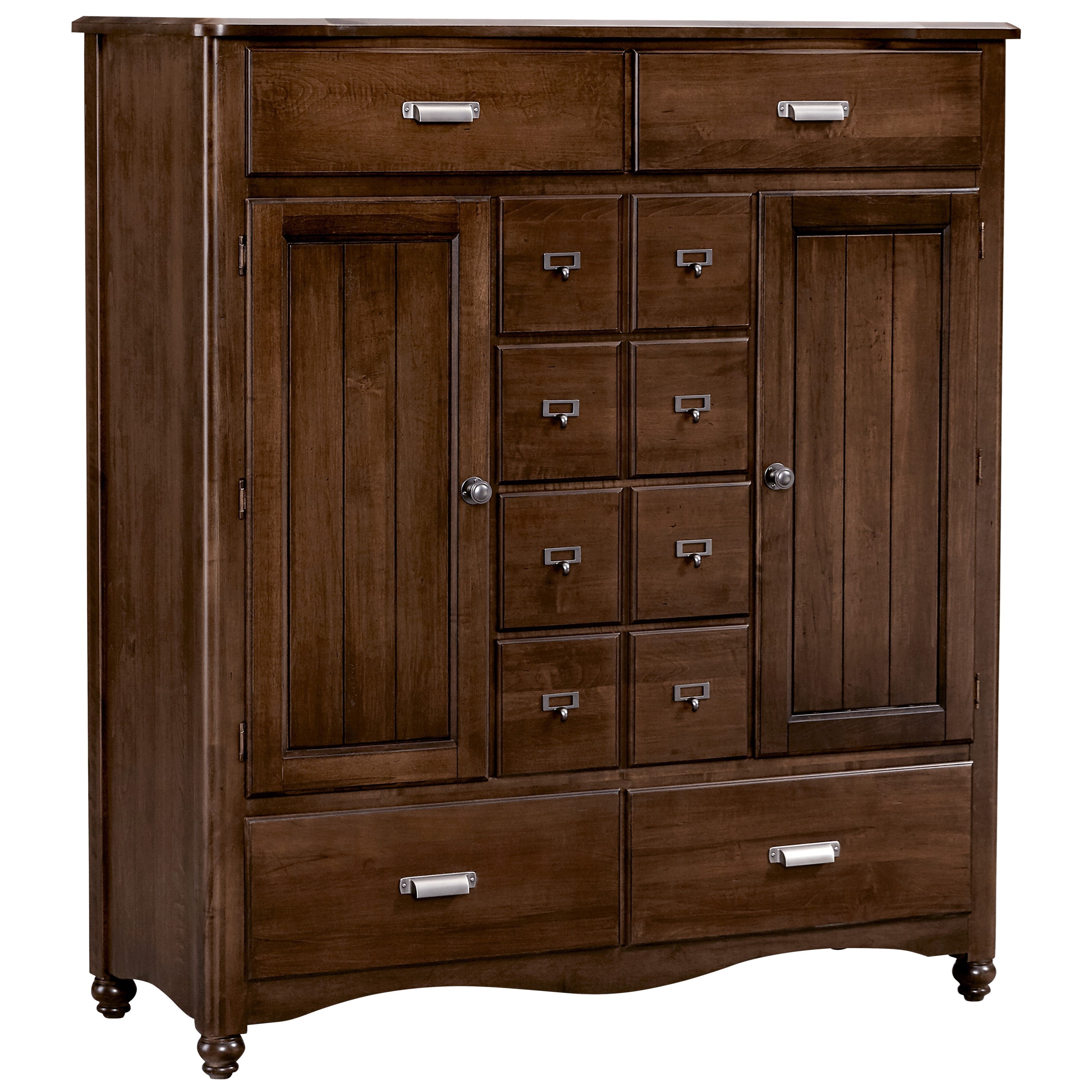 Vaughan Bassett American Maple Solid Wood Sweater Chest 8 Drawers, 2